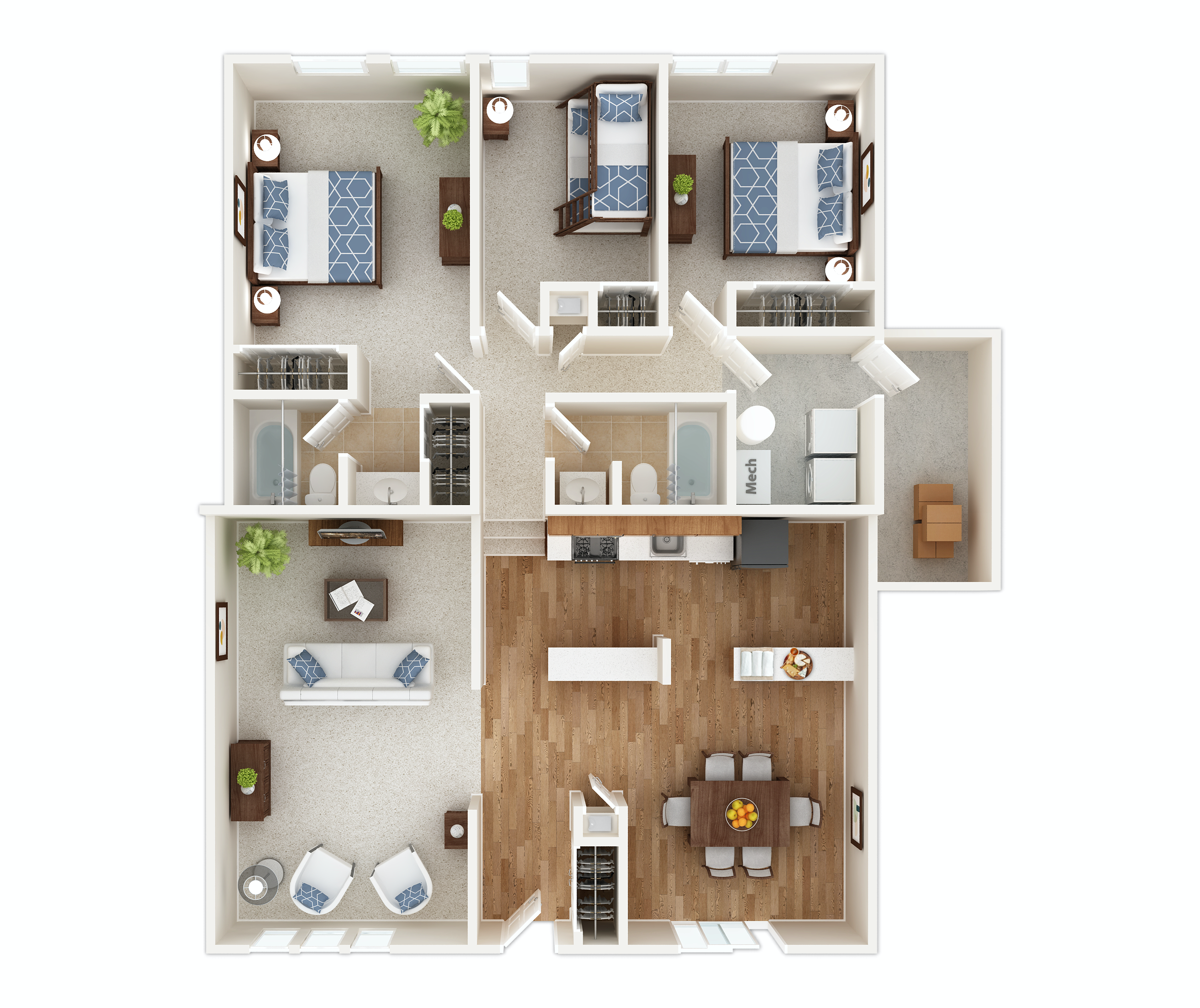 The Rockville floor plan